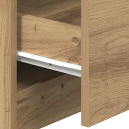 Berkfield Home Bedside Cabinets 2 pcs with 2 Drawers Artisan Oak 40x36x50 cm in Brown - Size: 40 x 36 x 50 cm - thumbnail 9