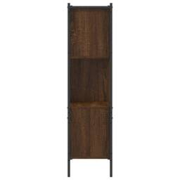 Berkfield Home Bookcase Brown Oak 72x28x109 cm Engineered Wood - Size: 72 x 28 x 109 cm - thumbnail 6