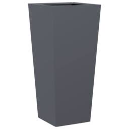 Berkfield Home Durable Garden Planter Anthracite 35x35x75 cm Steel in Charcoal - Size: 35 x 35 x 75 cm - thumbnail 6