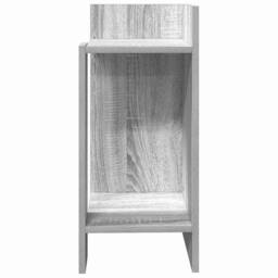 Berkfield Home Side Tables 2 pcs with Shelf Grey Sonoma 25.5x27x60 cm - thumbnail 5