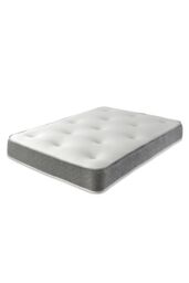 eXtreme Comfort Ltd Galaxy Memory Foam 22cm Deep Spring Tufted Mattress in Grey - Size: Small Double - thumbnail 6
