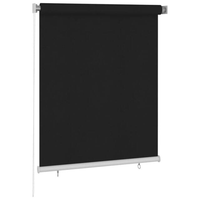 Berkfield Home Outdoor Roller Blind 120x140 cm Black - image 1