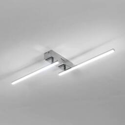 Pheashine Modern Crystal Flush Ceiling Light, E14, Bulb Not Included, 20x31cm in Silver - Size: 20x31 cm