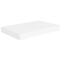 Berkfield Home Floating Wall Shelves 4 pcs White 40x23x3.8 cm MDF - thumbnail 4