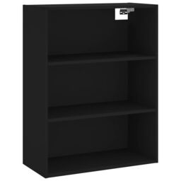 Berkfield Home Highboard Black 69.5x34x180 cm Engineered Wood - thumbnail 5