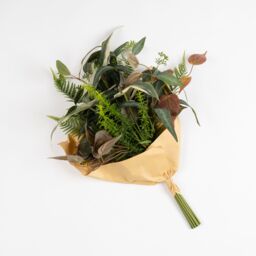 Scottish Everlastings Ltd 62cm Mixed leaves Bouquet in Green - thumbnail 3