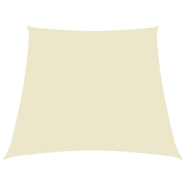 Berkfield Home Sunshade Sail Oxford Fabric Trapezium 2/4x3 m Cream in Beige - image 1