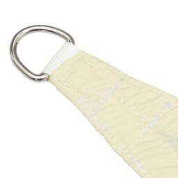 Berkfield Home Sunshade Sail Oxford Fabric Trapezium 2/4x3 m Cream in Beige - thumbnail 4