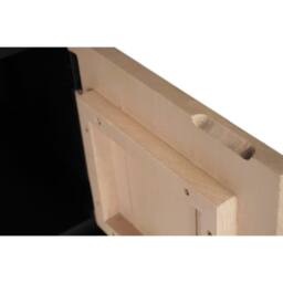 IH Design Dusk Mango Wood Low Board Sideboard Tv Stand in Tan - thumbnail 6
