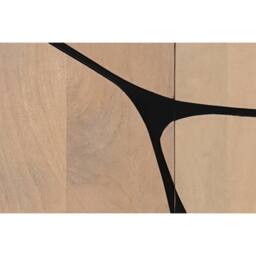IH Design Dusk Mango Wood Low Board Sideboard Tv Stand in Tan - thumbnail 7