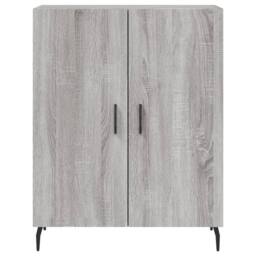 Berkfield Home Highboard Grey Sonoma 69.5x34x180 cm Engineered Wood - thumbnail 8
