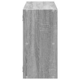 Berkfield Home Wall Shelf Grey Sonoma 100x25x50 cm Engineered Wood - Size: 100 x 25 x 50 cm - thumbnail 5