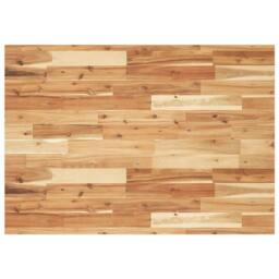 Berkfield Home Desk Top Oil Finished 80x70x2 cm Solid Wood Acacia in Brown - Size: 80 x 70 x 2 cm - thumbnail 2