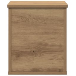 Berkfield Home Storage Box Artisan Oak 30x35x35 cm Engineered Wood in Brown - Size: 30 x 35 x 35 cm - thumbnail 7