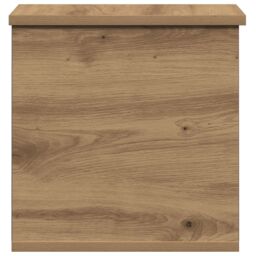 Berkfield Home Storage Box Artisan Oak 30x35x35 cm Engineered Wood in Brown - Size: 30 x 35 x 35 cm - thumbnail 8