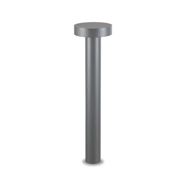Netlighting Tesla 4 Light Outdoor Bollard Light Anthracite IP44 in Black - image 1