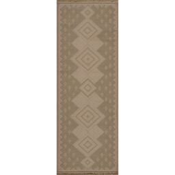Livabliss Mystery-Washable Tan Beige Ivory Modern Jute Living Dining Rug - Size: 80 cm x 220 cm - thumbnail 2