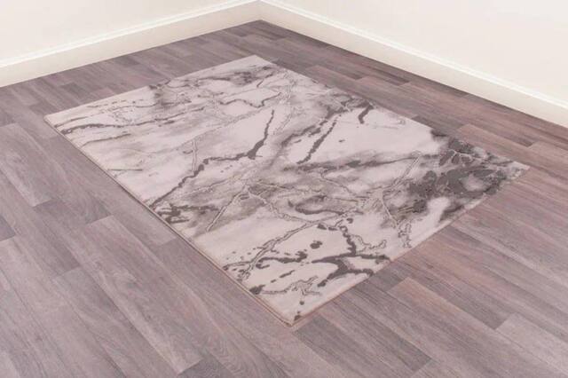 Celebrity Interiors Bianco 185KB Grey Rug - Size: 120 cm x 170 cm - image 1