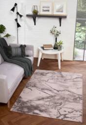 Celebrity Interiors Bianco 185KB Grey Rug - Size: 120 cm x 170 cm - thumbnail 3