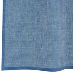 Berkfield Home Voile Curtains with Loops 2 pcs Royal Blue 140x175 cm - thumbnail 6