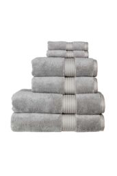 CHRISTY 'Supreme Hygro' Luxury 100% Supima Cotton Pile Towels in Silver - thumbnail 2