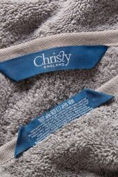 CHRISTY 'Supreme Hygro' Luxury 100% Supima Cotton Pile Towels in Silver - thumbnail 3