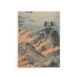"Artery8 Poster for the Valkyrie Opera by Wagner Grasset Canvas Wall Art Print - Size: W12"" x H16""" - thumbnail 1
