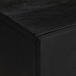 Berkfield Home Bathroom Sink Cabinet Black 62x33x58 cm Engineered Wood - Size: 62 x 33 x 58 cm - thumbnail 6