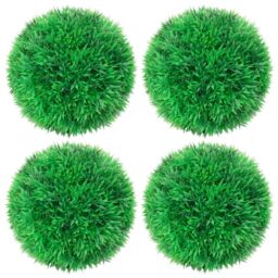 Berkfield Home Artificial Boxwood Balls 4 pcs 12 cm in Green - thumbnail 1