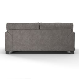 Furnishings For Less UK Hilliard Fullback Fabric 3 Seater Sofa Charcoal or Mist - thumbnail 2