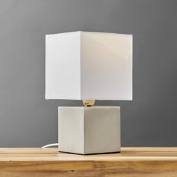 ValueLights Cubbie Pair of Silver Table Lamps Touch On/Off - thumbnail 3
