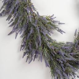 Scottish Everlastings Ltd 183cm Trailing Lavender Garland in Purple - thumbnail 2