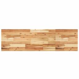 Berkfield Home Table Top 160x40x4 cm Rectangular Solid Wood Acacia in Brown - Size: 160 x 40 x 4 cm - thumbnail 1