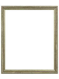 Frames & Mirrors 4U Crown Bobbin Wooden Picture Frame 16x12 Inch in Silver - thumbnail 1