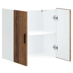 Berkfield Home Kitchen Wall Cabinet Porto Old Wood Engineered Wood in Brown - thumbnail 5