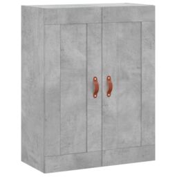 Berkfield Home Highboard Concrete Grey 69.5x34x180 cm Engineered Wood - thumbnail 5