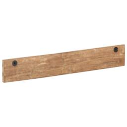 Berkfield Home Hall Hanger with 5 Hooks 100x2.5x15 cm Solid Reclaimed Wood in Brown - thumbnail 4