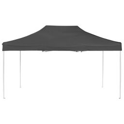 Berkfield Home Professional Folding Party Tent Aluminium 4.5x3 m Anthracite in Black - thumbnail 3