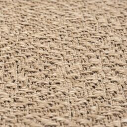 Berkfield Home Rug ZIZUR 240x340 cm Jute Look Indoor & Outdoor in Brown - Size: Medium - thumbnail 7