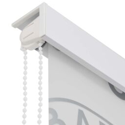Berkfield Home Shower Roller Blind 120x240 cm Splash in Grey - thumbnail 4