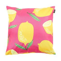 icon Indoor & Outdoor Waterproof Cushion, Lemon leaf & Yellow (4-Pack) - Size: 43 cm x 43 cm - thumbnail 2