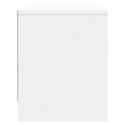 Berkfield Home TV Cabinet White 102x30x37.5 cm Engineered Wood - thumbnail 7
