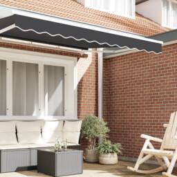 Berkfield Home Awning Valance for 2.5 m Frame Anthracite 2.3x0.2 m - thumbnail 3