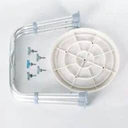 EONLION Shower Stool Bathing Chair with Rotating Seat Shower Chair in Blue - thumbnail 3