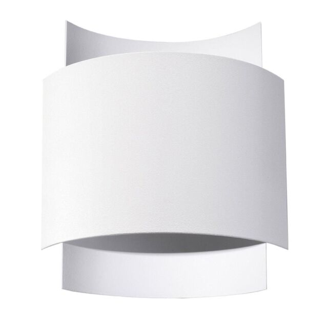 Sollux Lighting Industrial Wall Lamp 23x22x11cm 1xLight in White - Size: 23 x 22 x 11 cm - image 1