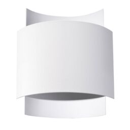Sollux Lighting Industrial Wall Lamp 23x22x11cm 1xLight in White - Size: 23 x 22 x 11 cm - thumbnail 1