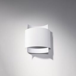 Sollux Lighting Industrial Wall Lamp 23x22x11cm 1xLight in White - Size: 23 x 22 x 11 cm - thumbnail 2