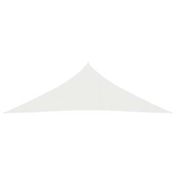 Berkfield Home Sunshade Sail 160 g/m ² White 3x3x4.2 m HDPE - thumbnail 2