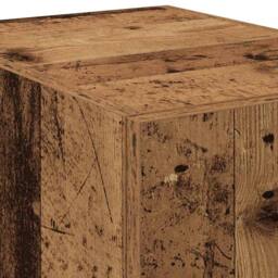 Berkfield Home Highboard Old Wood 40x42.5x185 cm Engineered Wood in Brown - thumbnail 9