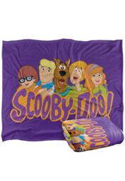Warner Brothers Scooby Doo Officially Licensed Silky Touch Super Soft Throw Blanket 152 x 127 cm in White - thumbnail 2
